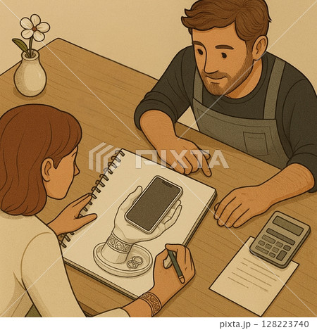 見積り相談　若手クリエイターたちの現場　Generative AI 128223740