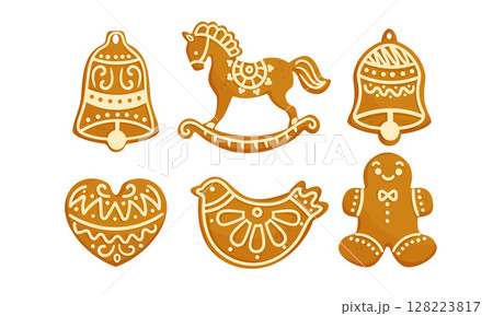 Discover our Festive Gingerbread Cookies, ideal for holiday decor and celebrations Discover our Festive Gingerbread Cookies, ideal for holiday decor and celebrations 128223817