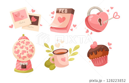 Adorable Valentines Day Illustrations that Feature Delightful Hearts and Sweet Treats Adorable Valentines Day Illustrations that Feature Delightful Hearts and Sweet Treats 128223852