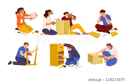 A Comprehensive StepbyStep DIY Furniture Assembly Process for Your Home and Workspace A Comprehensive StepbyStep DIY Furniture Assembly Process for Your Home and Workspace 128223875