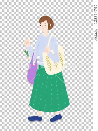 20 多歲和 30 多歲的年輕女性在購物 128224799