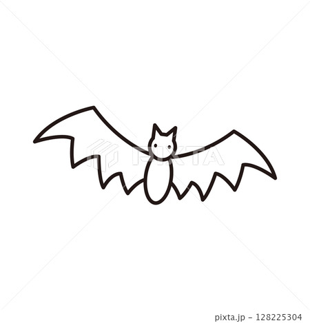 飛んでいるコウモリのイラスト 飛んでいるコウモリのイラスト 128225304