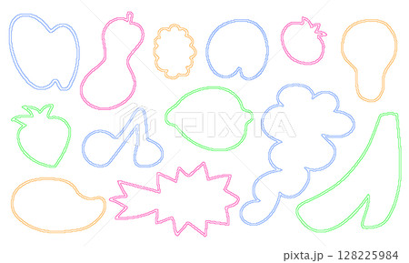 果物のピクセルイラスト Y2K 128225984