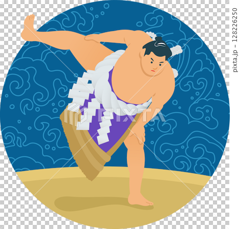 Sumo wrestlers stomping their feet Sumo wrestlers stomping their feet 128226250