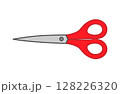シンプルなハサミのイラスト 128226320