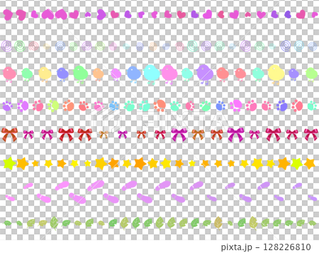 飾り罫 F-4 飾り罫 F-4 128226810