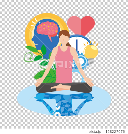 Women who meditate 128227076