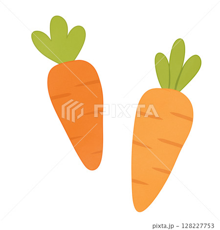 carrot icon in flat style 128227753