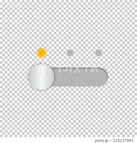 Simple toggle button vector illustration_18 128227901