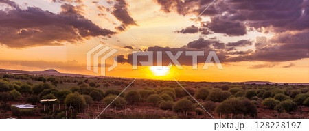 Mount Kilimanjaro Landscapes Highway Road Kimana Emali Oloitokitok Kenya Tanzania Mount Kilimanjaro Landscapes Highway Road Kimana Emali Oloitokitok Kenya Tanzania 128228197