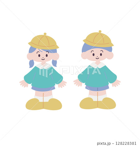 園児【男の子女の子】 128228381