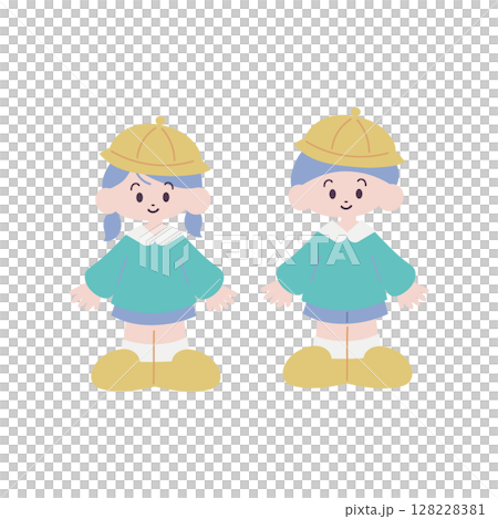 園児【男の子女の子】 128228381