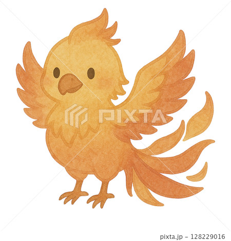 【ファンタジー】フェニックスのイラスト 128229016