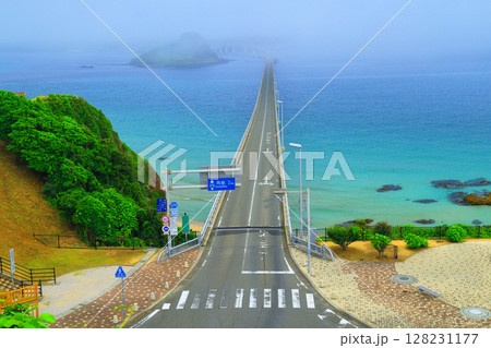 霧の角島大橋 2152 128231177