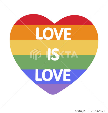 LGBT stickers. Pride month. Hand drawing. Vector illustration LGBT stickers. Pride month. Hand drawing. Vector illustration 128232375