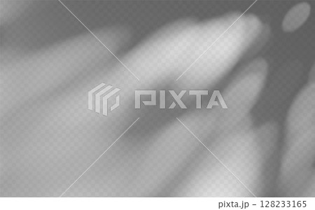 Abstract shadow overlay from foliage on a transparent background. Abstract shadow overlay from foliage on a transparent background. 128233165