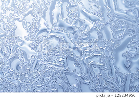 抽象霜・氷テクスチャ:冷たい粒子感と屈折光が織りなす高級背景 抽象霜・氷テクスチャ:冷たい粒子感と屈折光が織りなす高級背景 128234950