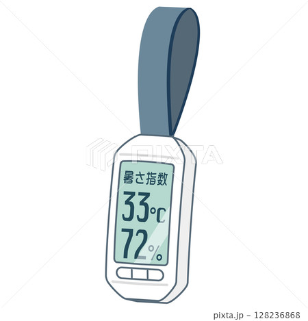 熱中症指数計　熱中症アラーム 128236868