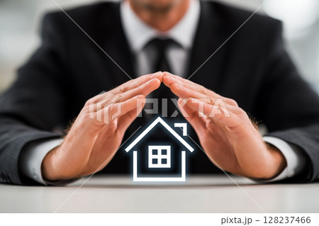 住宅市場の安全と安定のメタファー 住宅市場の安全と安定のメタファー 128237466