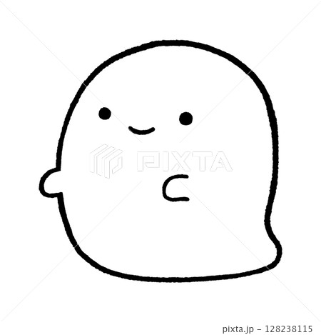 かわいいお化けのイラスト かわいいお化けのイラスト 128238115
