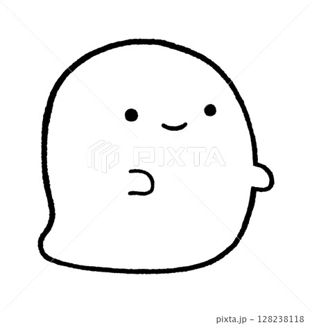 かわいいお化けのイラスト 128238118