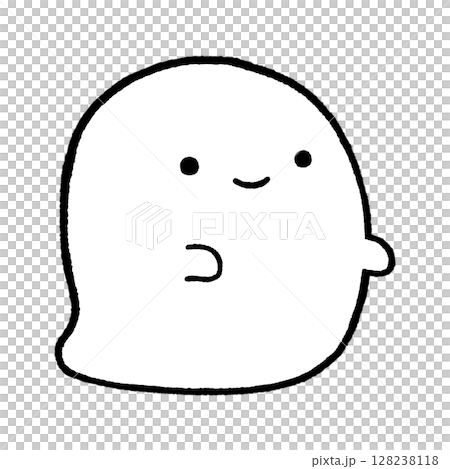 かわいいお化けのイラスト 128238118