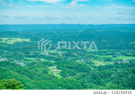 君津市 鹿野山九十九谷展望公園からの景色 君津市 鹿野山九十九谷展望公園からの景色 128238416