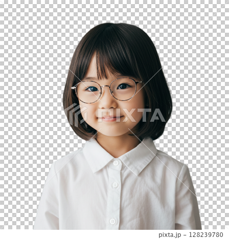 少女イラスト素材 128239780