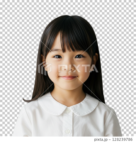 Girl illustration material 128239786