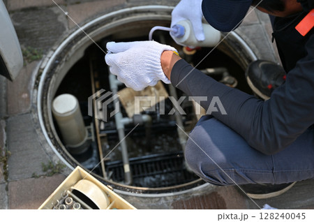 浄化槽　維持管理　点検　清掃　メンテナンス　 128240045