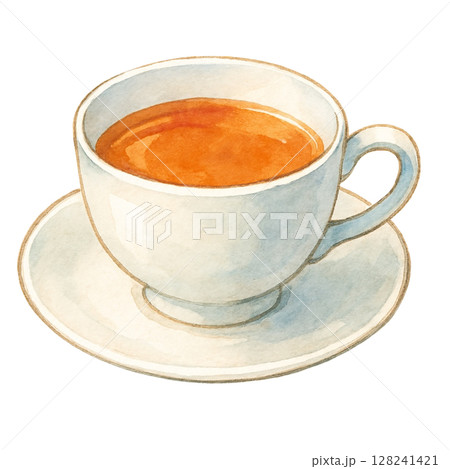 紅茶のイラスト 128241421