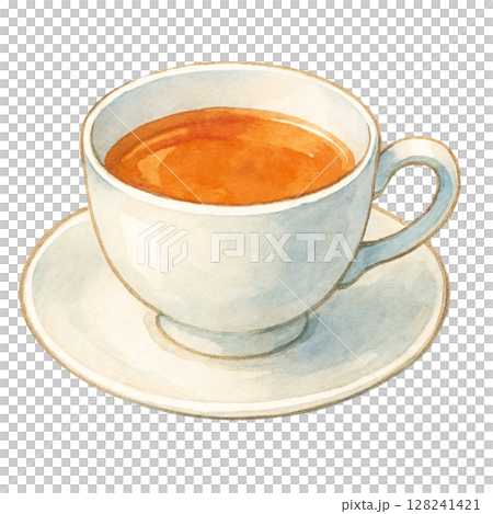 紅茶のイラスト 128241421
