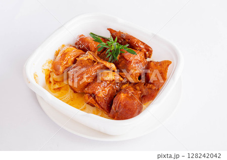 味付け豚角切り肉 味付け豚角切り肉 128242042