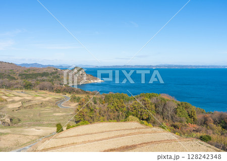 香川県小豆郡 豊島ののどかな風景 香川県小豆郡 豊島ののどかな風景 128242348