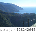 ヨーロッパ旅行中に山道から見た景色 128242645