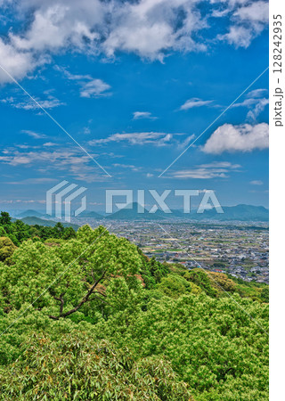 こんぴらさんの展望台から見える景色 128242935