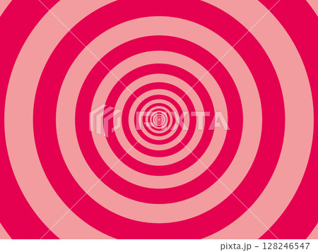 サーモンピンクの輪の連続の背景素材 サーモンピンクの輪の連続の背景素材 128246547
