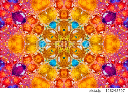 Bright abstract colorful background with abstract pattern 128248797