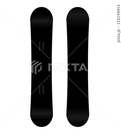 Snowboard board blank design, branding concept 128249954