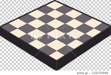 棋盤格子圖案的插圖 128250946