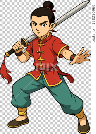 中國武術插圖 128250969