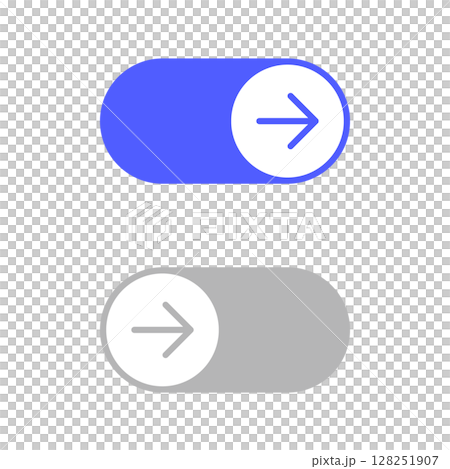 Simple toggle button vector illustration_33 Simple toggle button vector illustration_33 128251907