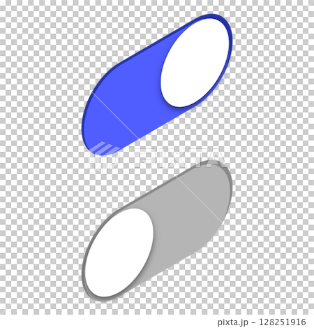 Simple toggle button vector illustration_42 128251916