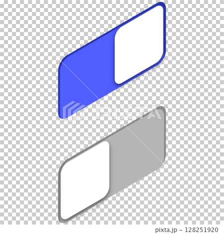 Simple toggle button vector illustration_46 128251920