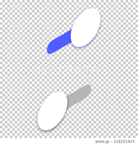 Simple toggle button vector illustration_49 128251923