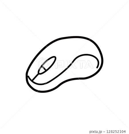 コードレスのマウスのアイコン 128252104