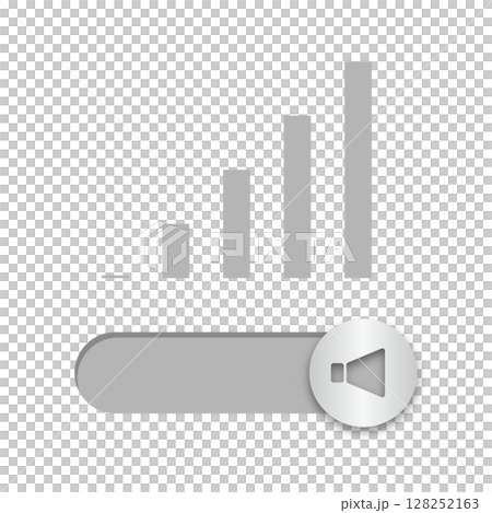 音量調整UI向量素材_10 音量調整UI向量素材_10 128252163