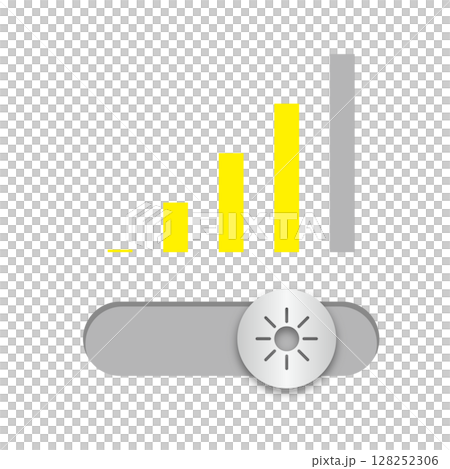Brightness UI vector material_09 128252306