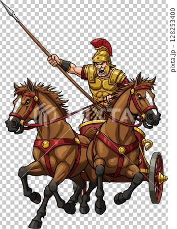 Roman Chariot Warrior 128253400