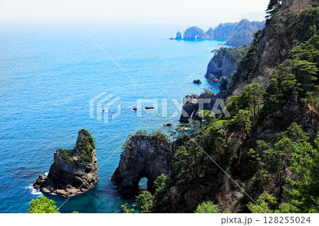 海のアルプス北山崎の圧巻 128255024